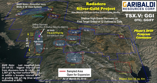 Rodadero Project Map April 4