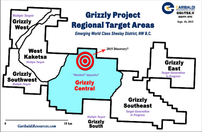 Grizzly Regional Target Areas