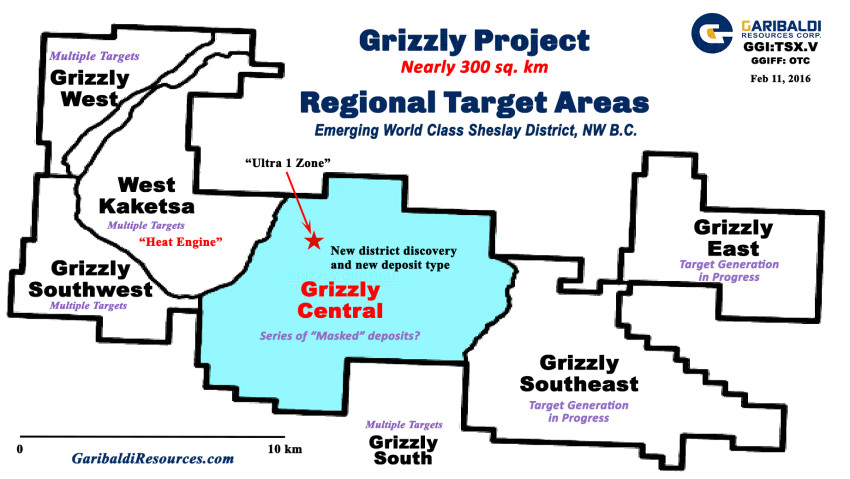 Grizzly 2016 Regional Target Areas