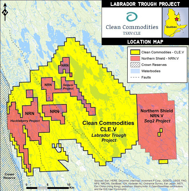 CLE Labrador Trough map